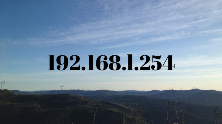 http //192.168.l.254 Router Login Guide for Beginners